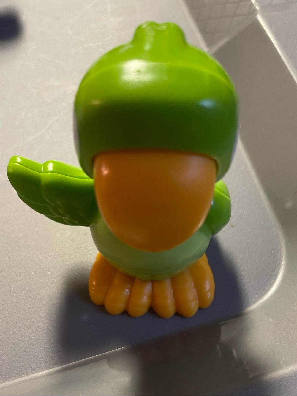 Fisher Price - Little People Big Animal Zoo Train Figure ABC Green Parrot Bird